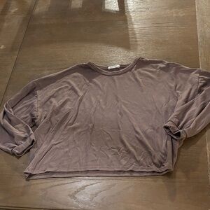 Olivia Rae Chocolate Brown Sweatshirt